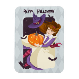 Happy Halloween Alice im Wunderland Magnet