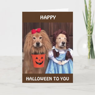 **HAPPY HALLOWEEN** ALLE FÜR "SIE" GESCHLOSSEN KARTE