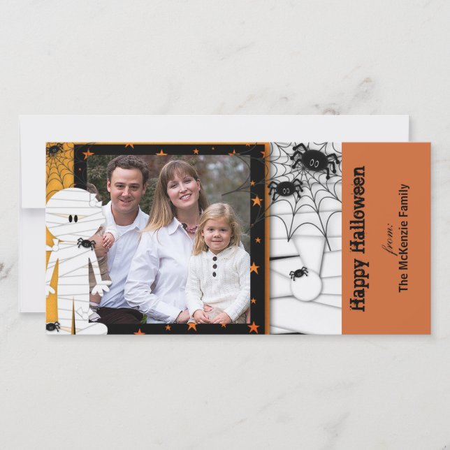 Happy Halloween Ankündigung (Vorderseite)