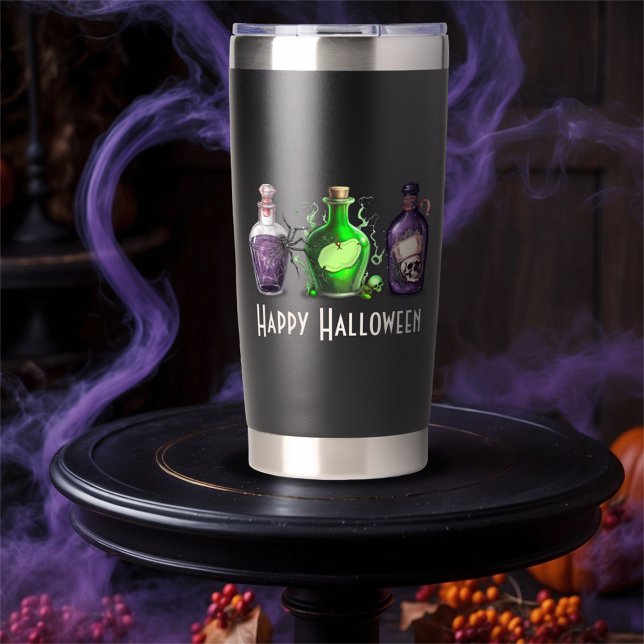 Happy Halloween Apothecary Jar Thermobecher (Von Creator hochgeladen)