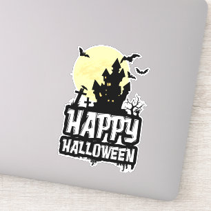 Happy Halloween Aufkleber