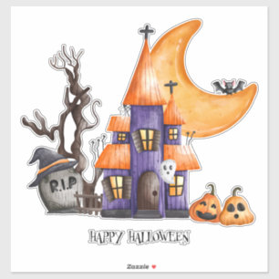 Happy Halloween Aufkleber