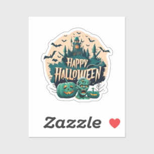 Happy Halloween Aufkleber