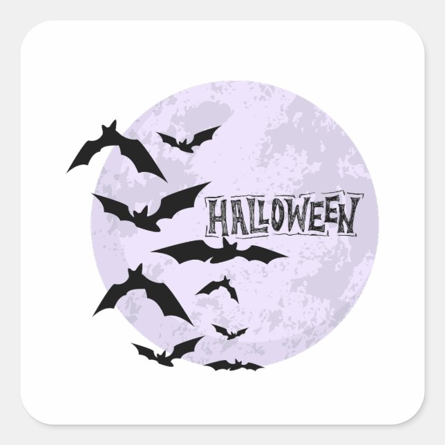Happy Halloween Autocollant (Devant)