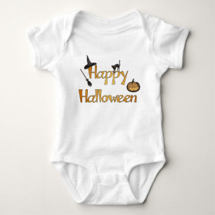 Happy Halloween Baby Strampler