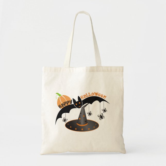 Happy Halloween Bags Tragetasche (Vorne)