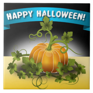'HAPPY HALLOWEEN' BANNER FLIESE