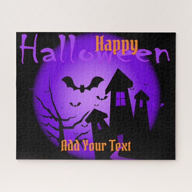 Happy Halloween Bat (Horizontal)