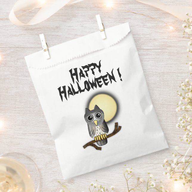 Happy Halloween Bats Geschenktütchen (Ausgeschnitten)