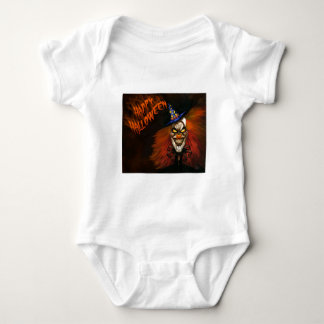 Happy Halloween Beängstigend Clown Baby Strampler