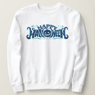 Happy Halloween Beängstigend Kürbisgesicht Sweatsh Sweatshirt