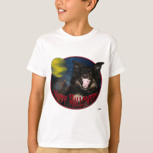Happy Halloween Beängstigend Wolf T-Shirt