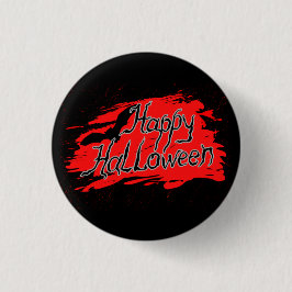 Happy Halloween beängstigendes Button, blutiges Zu Button