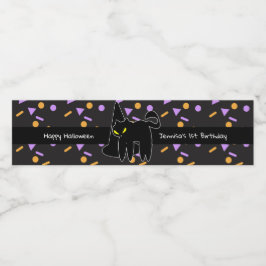 Happy Halloween Black Cat Geburtstag