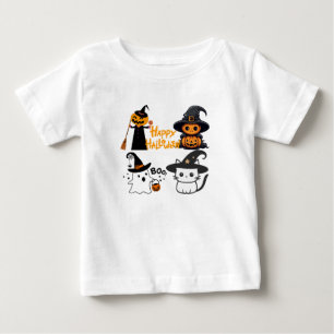 Happy Halloween Boo Baby T-shirt