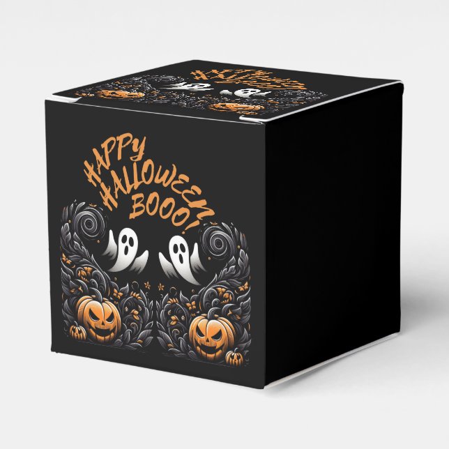 Happy Halloween Boo Geschenkschachtel (Vorderseite)
