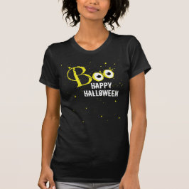 Happy Halloween Boo Spooky Eyes Kostüm T-Shirt