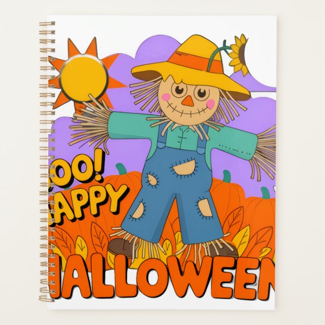 Happy Halloween boy  Planer (Vorderseite)