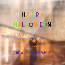 Happy Halloween bunte lustige, seltsame, benutzerd