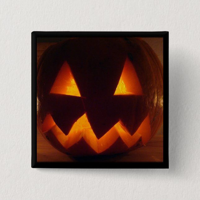 Happy Halloween Button (Vorderseite)