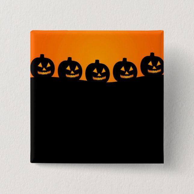 Happy Halloween Button (Vorderseite)
