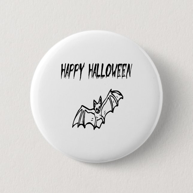 happy halloween                             button (Vorderseite)
