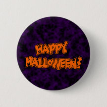 Happy Halloween Button