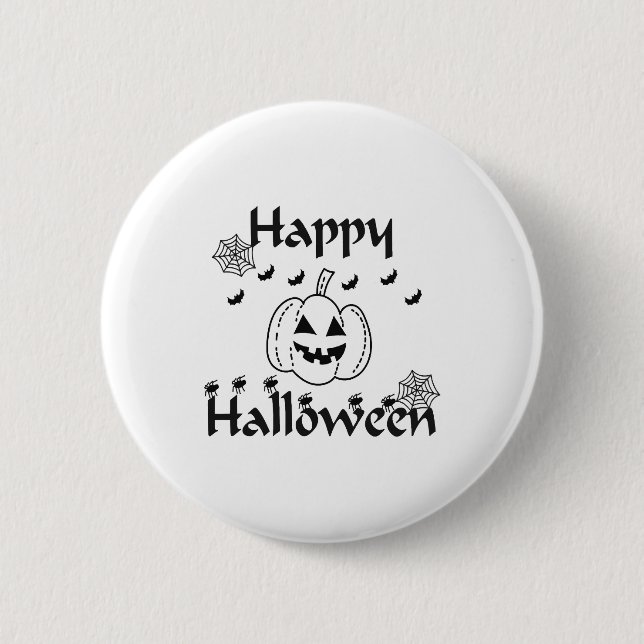 Happy Halloween                                    Button (Vorderseite)