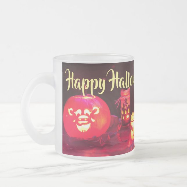 Happy Halloween Candles Mattglastasse (Links)
