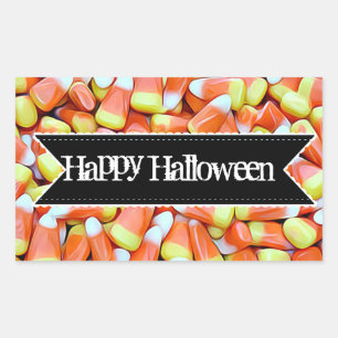 Happy Halloween Candy Candy Stickers Corn
