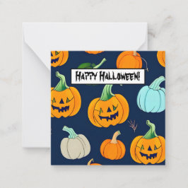 Happy Halloween Card Mitteilungskarte