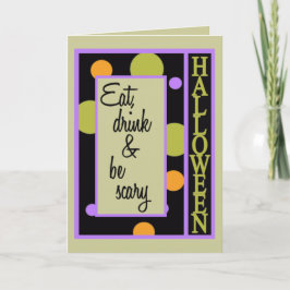 Happy Halloween Cards Karte