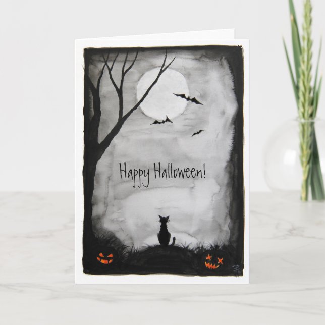 Happy Halloween - carte de voeux (Devant)