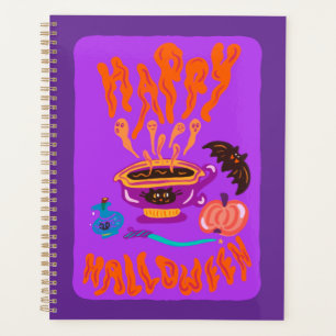 Happy Halloween Cat Lover Hexe Tasse Kaffee Planer