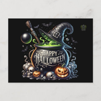 Happy Halloween Cauldron Einladung