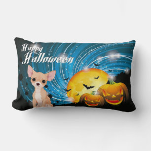 Happy Halloween Chihuahua Lendenkissen