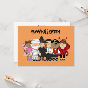 Happy Halloween Children Karte