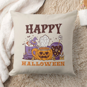 Happy Halloween Coffee Brew Kissen