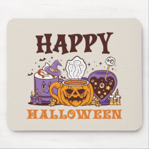 Happy Halloween Coffee Brew Mousepad