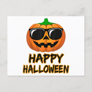 Happy Halloween Costume Funny Pumpkin Begleitkarte