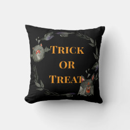 Happy Halloween Costume Party Bat Kissen