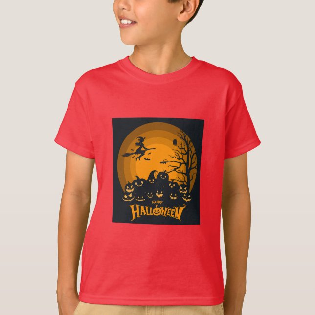 Happy Halloween Costume T - Shirt (Vorderseite)