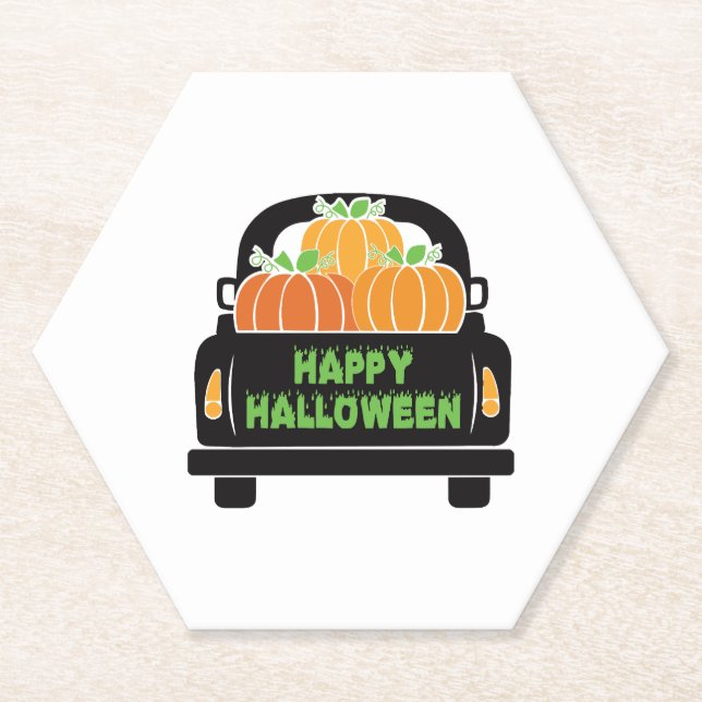 Happy Halloween day 2021 custume Untersetzer (Vorderseite)