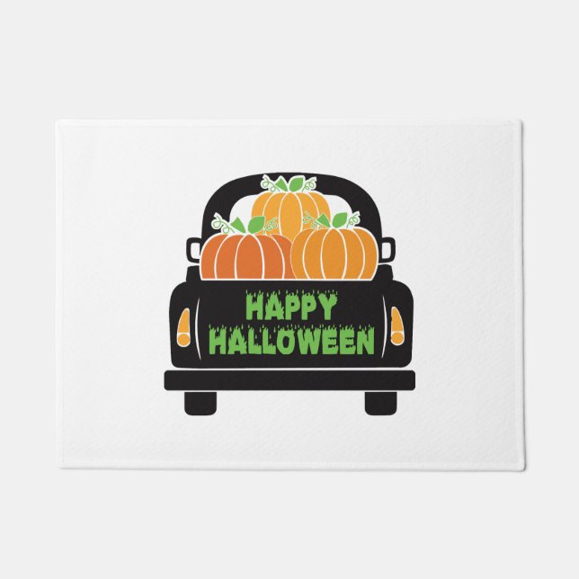 Happy Halloween Day 2021 Fußmatte (Vorderseite)