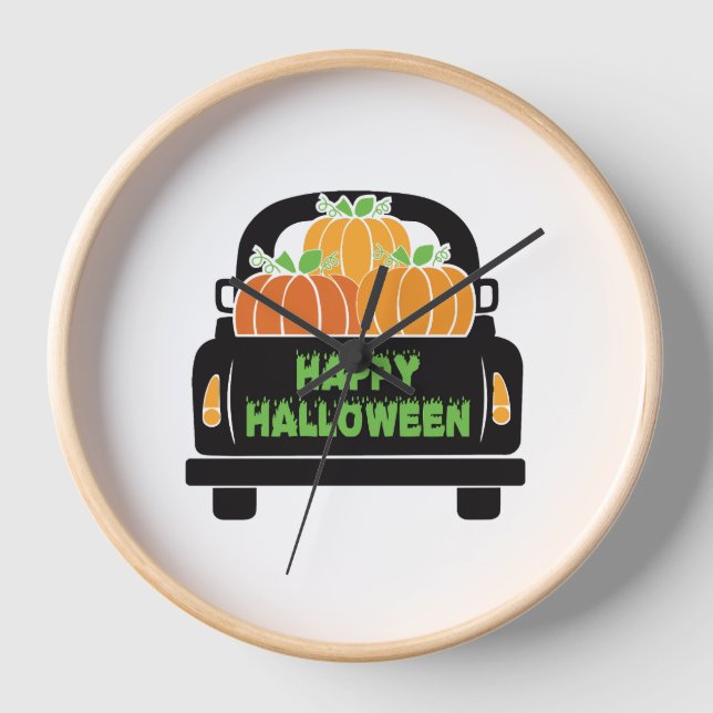Happy Halloween Day 2021 Uhr (Vorderseite)