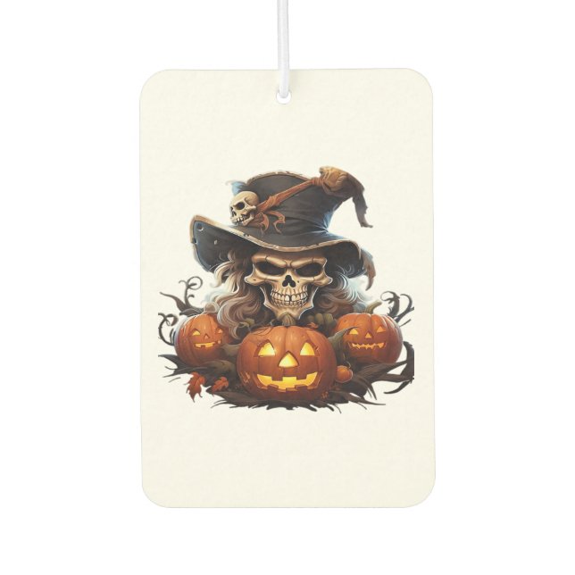 Happy Halloween Day - Funny Halloween Classic T-Sh Autolufterfrischer (Vorderseite)
