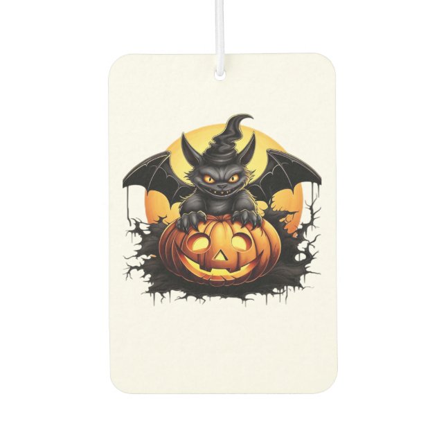 Happy Halloween Day - Funny Halloween Classic T-Sh Autolufterfrischer (Vorderseite)