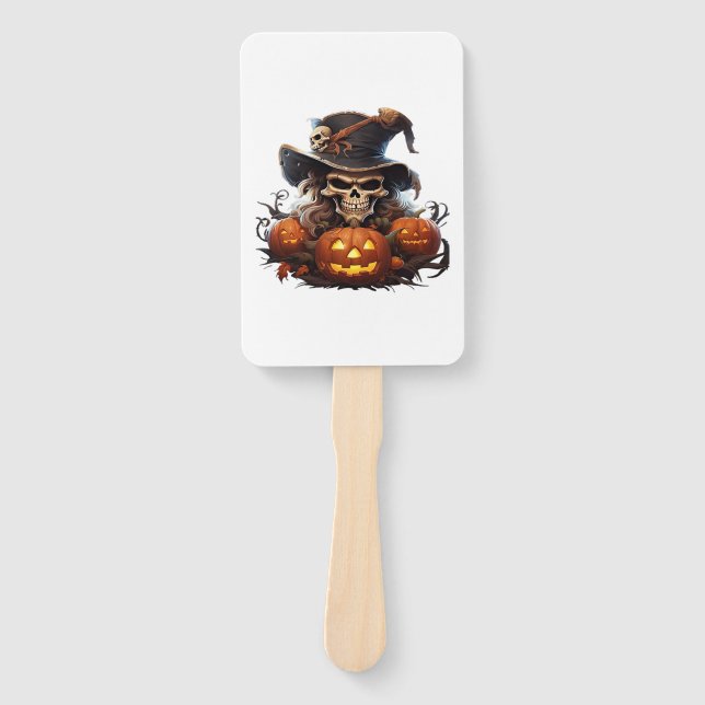 Happy Halloween Day - Funny Halloween Classic T-Sh Fächer (Vorderseite)