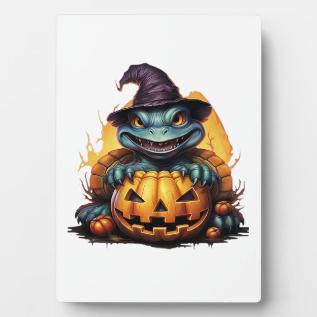 Happy Halloween Day - Funny Halloween Classic T-Sh Fotoplatte (Vorderseite)