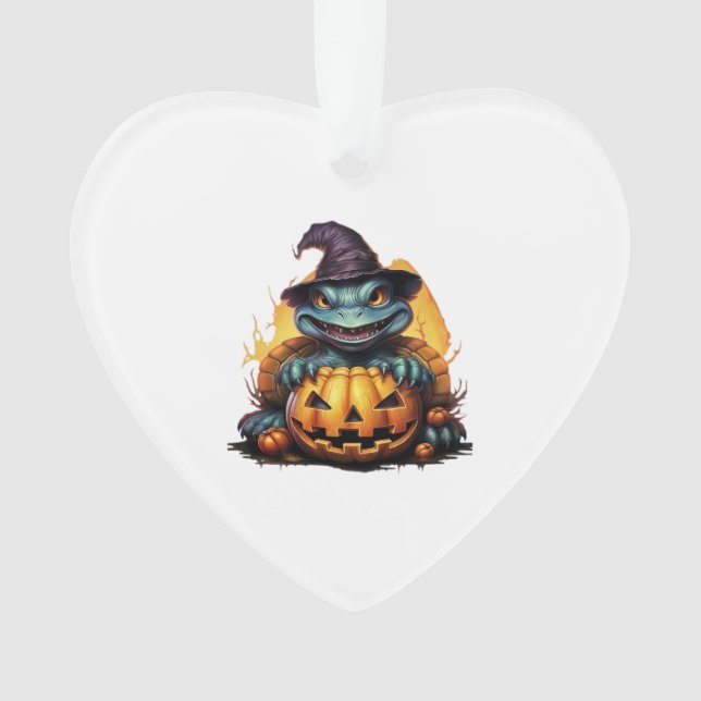 Happy Halloween Day - Funny Halloween Classic T-Sh Ornament (Vorderseite)
